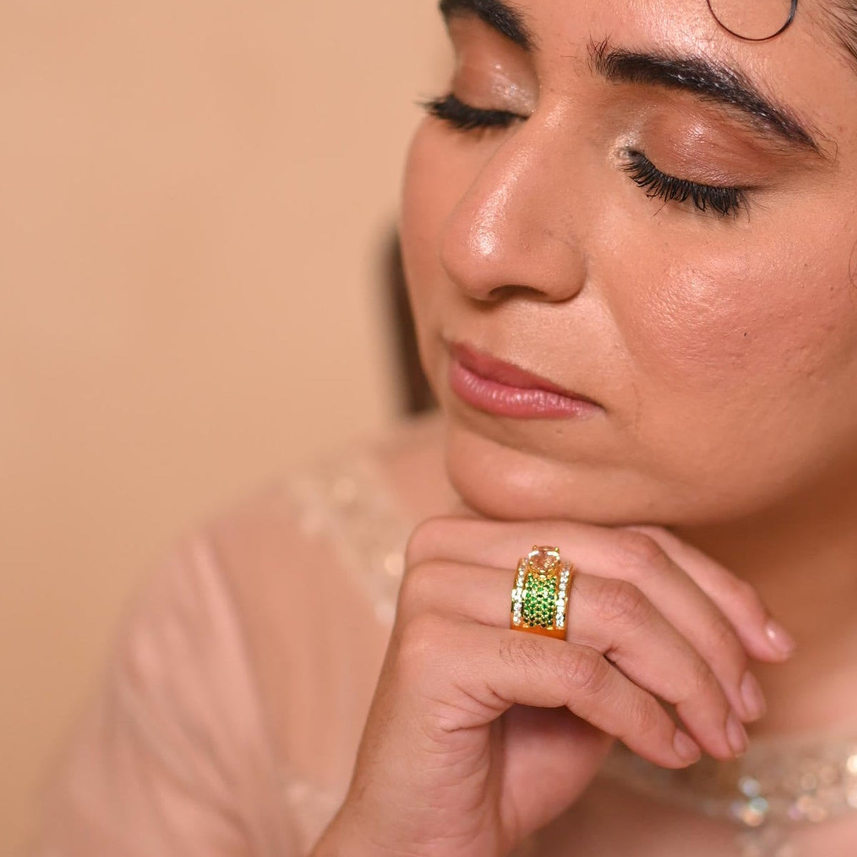 Honey Citrine Ring