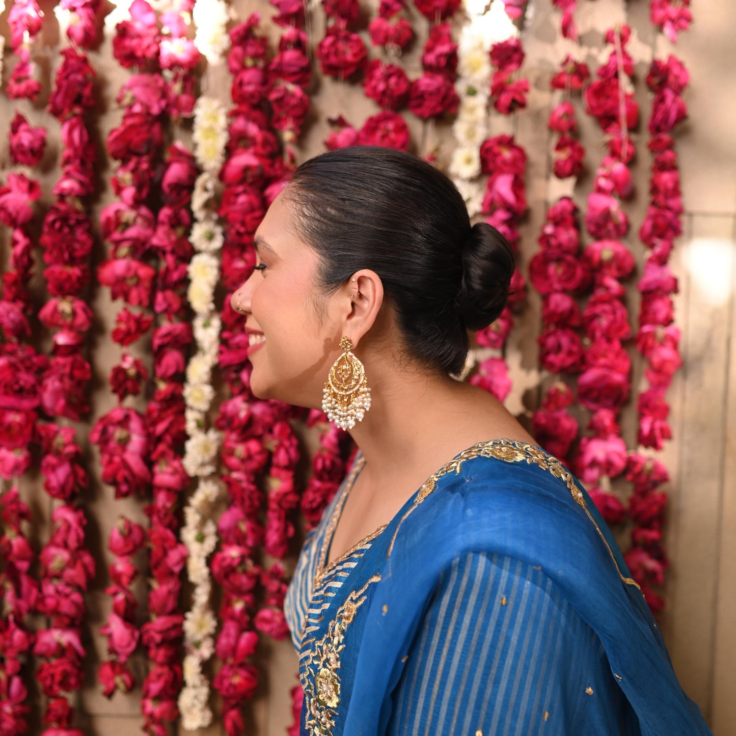 Chandni Pearl Earrings