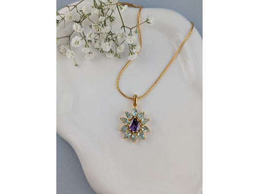 Icy Violet Pendant