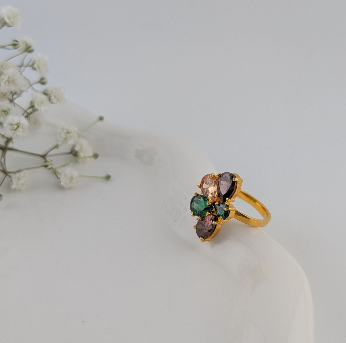 Floral Flare Ring