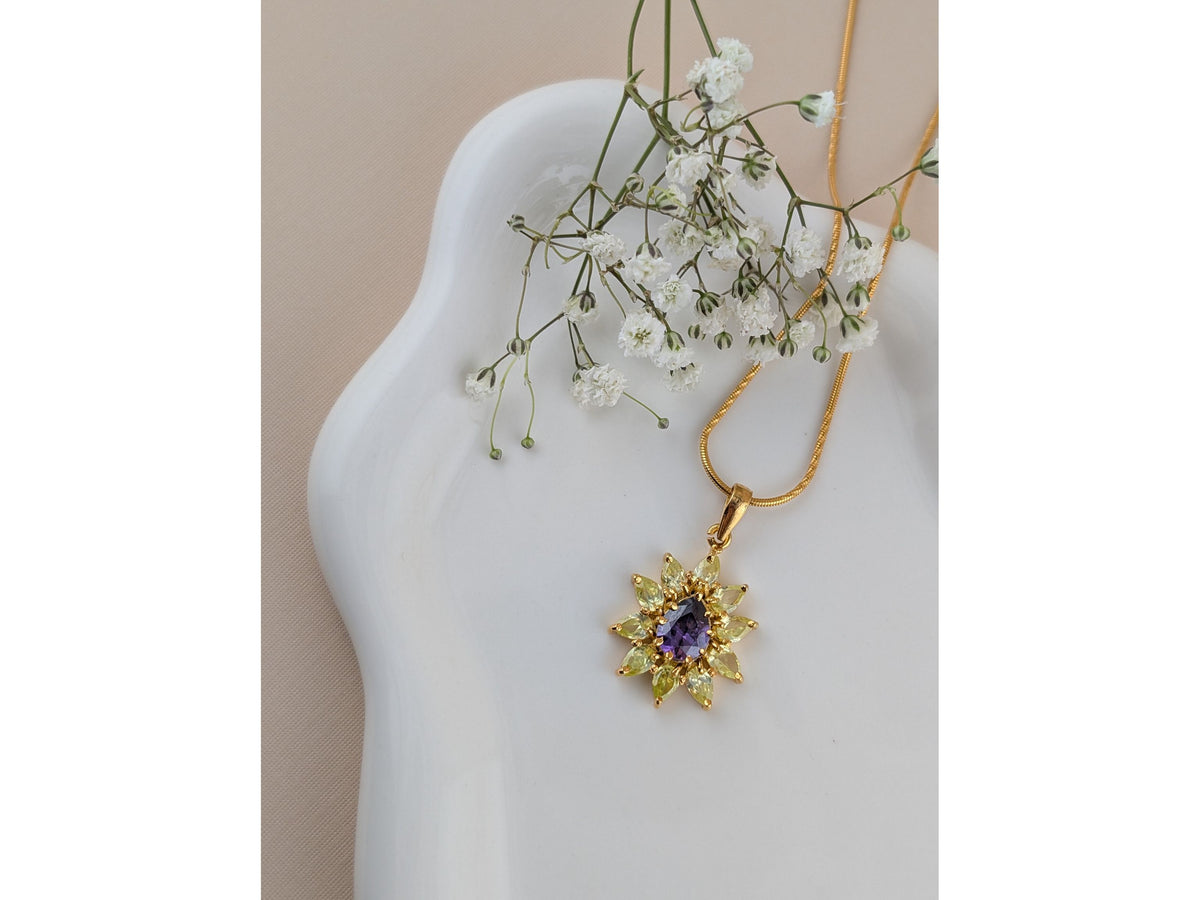 Icy Violet Pendant