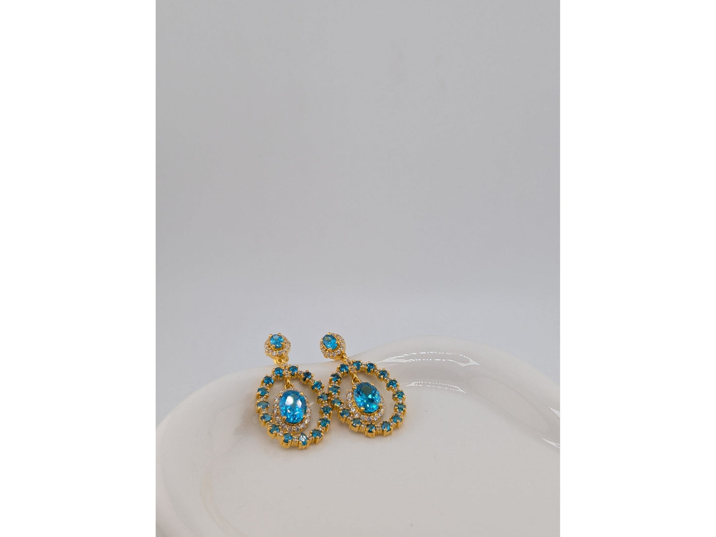 Green Whisper Earrings