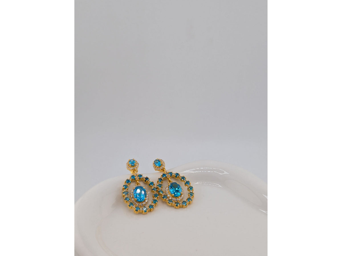 Green Whisper Earrings