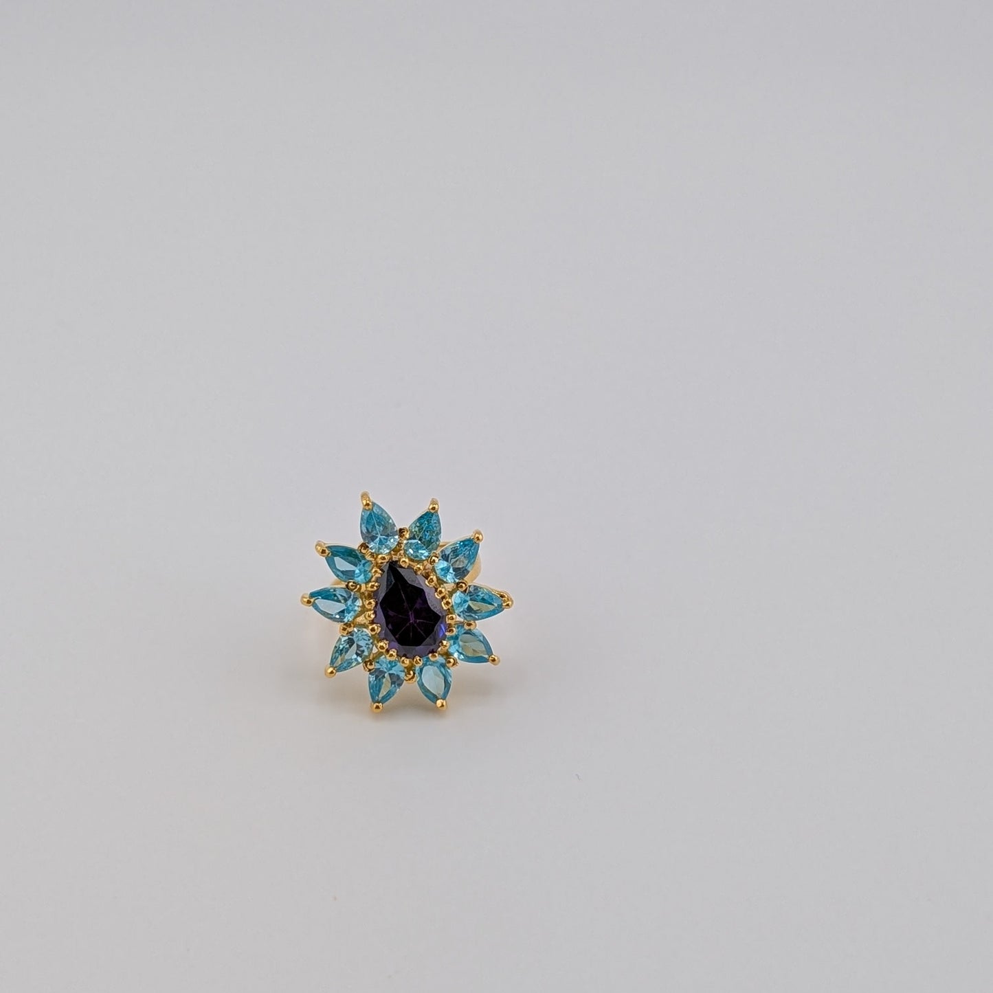 Icy Violet Ring