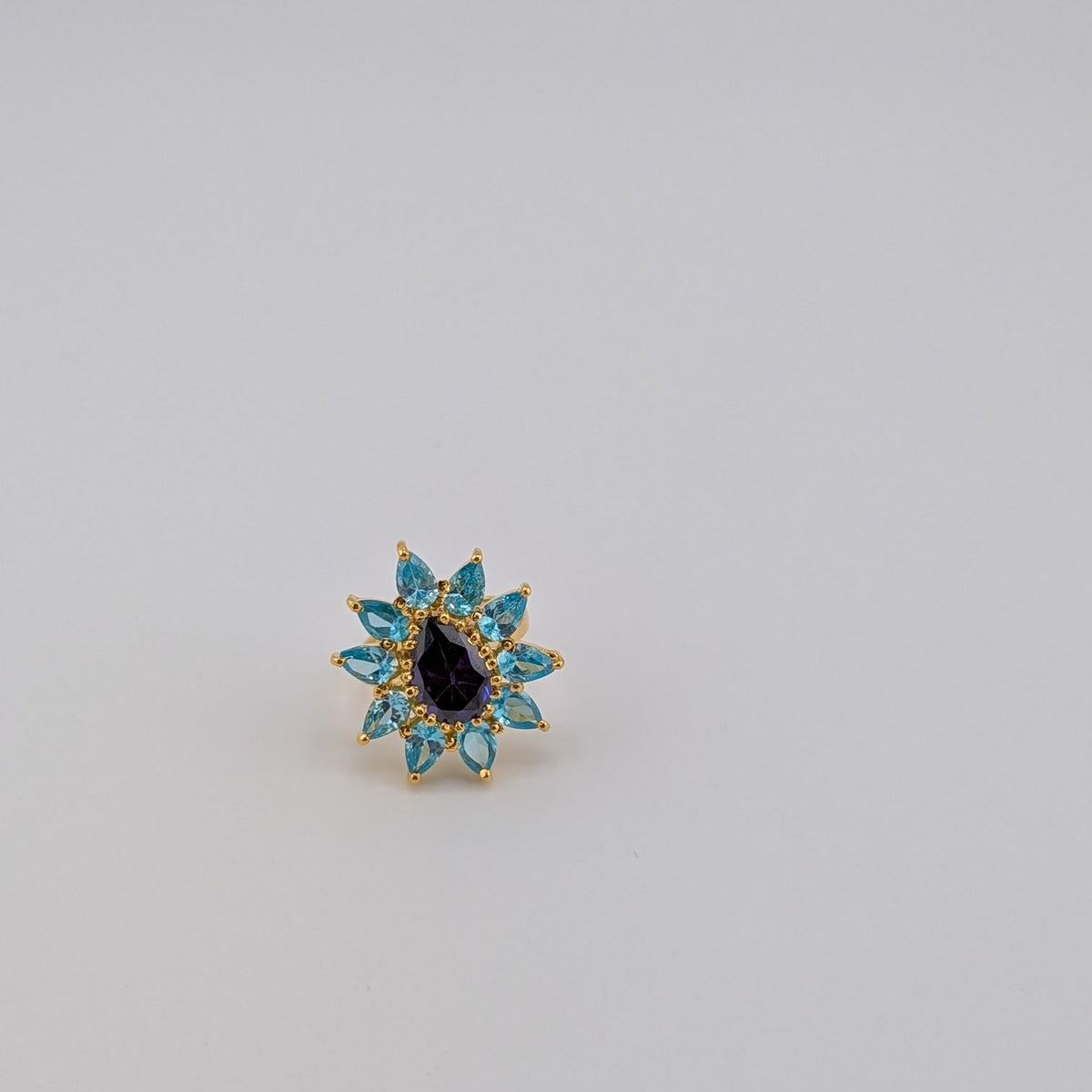 Icy Violet Ring