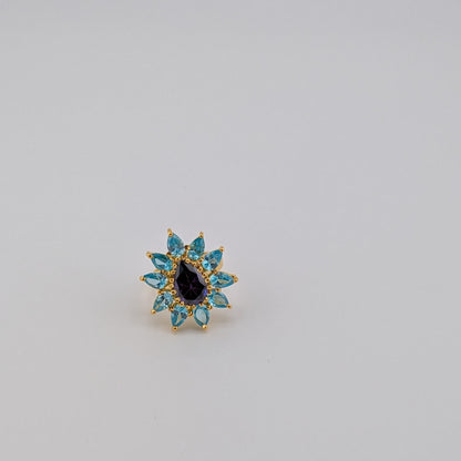 Icy Violet Ring