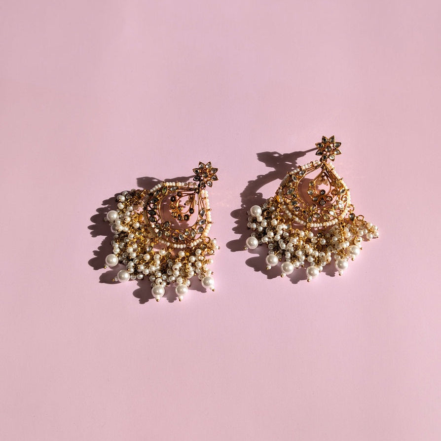 Chandni Pearl Earrings