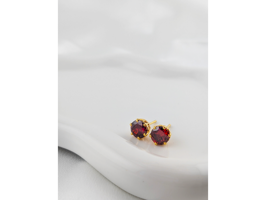 Cranberry Studs