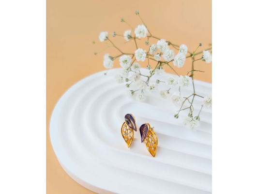 Leafy Bliss Studs