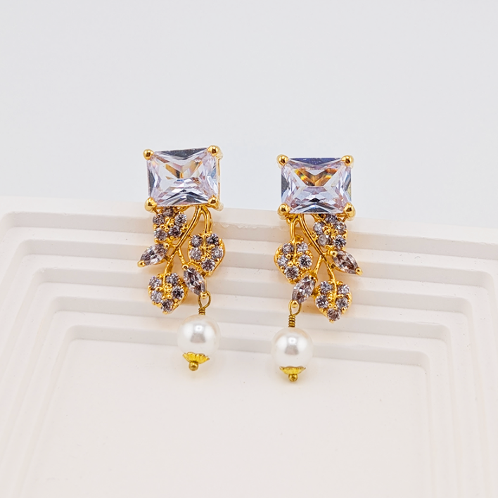 Crystal Vine Studs